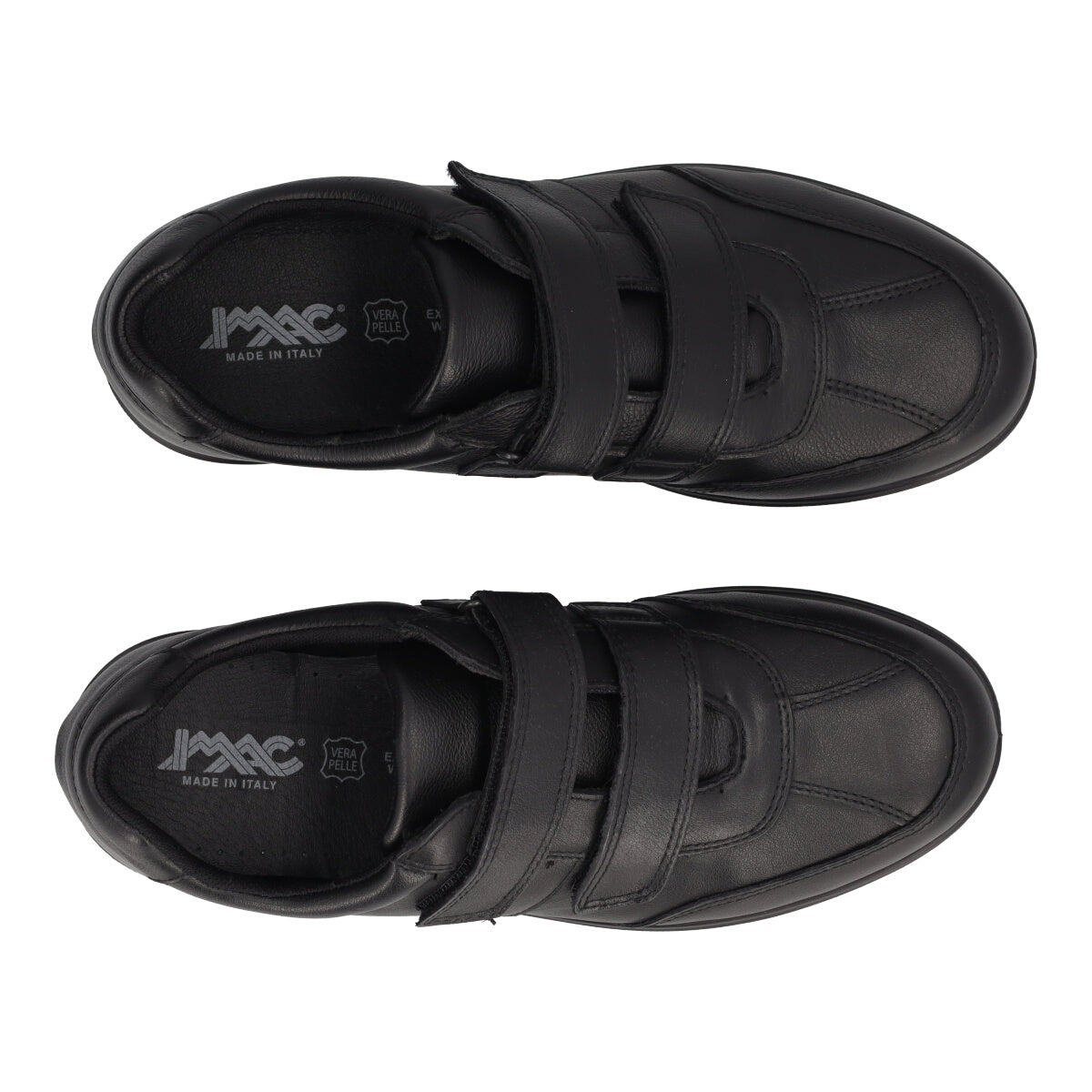 Comfort Uomo Nere in Pelle