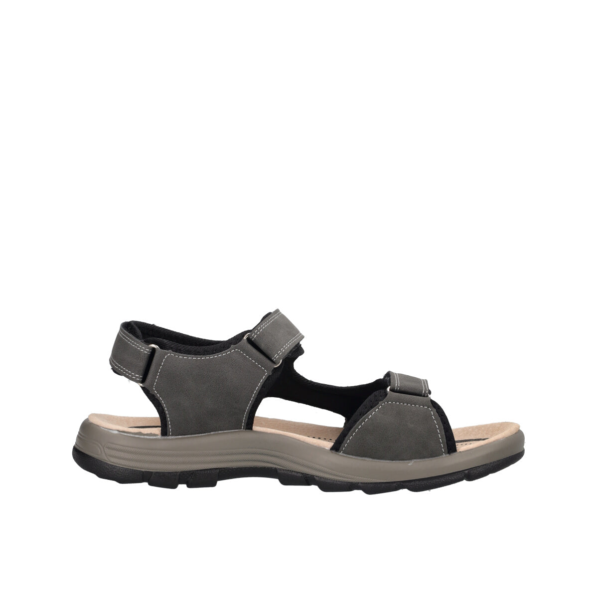 Sandali Uomo Grigio