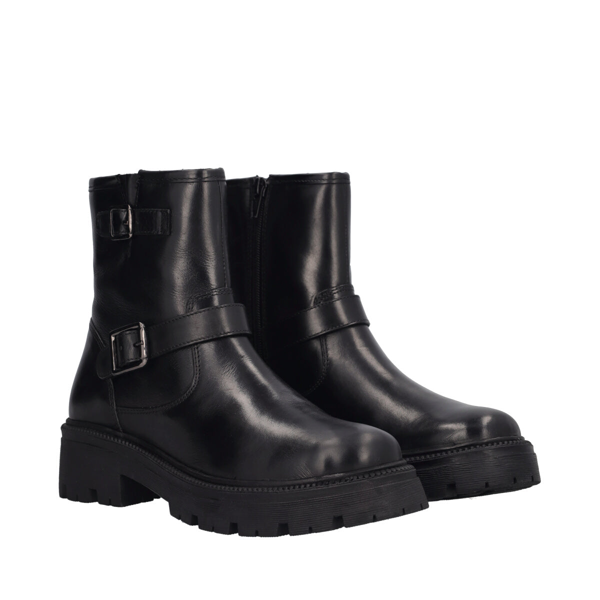 Stivaletti Donna Neri in Pelle