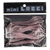Mini Lacci Rosa Glitter