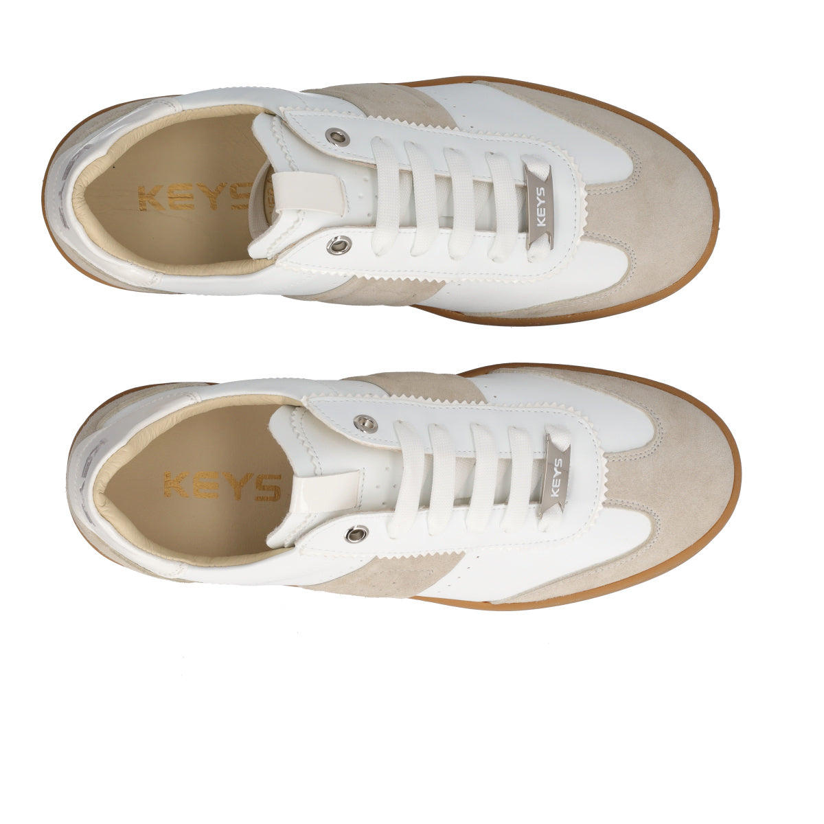 Sneakers Donna Bianche e Sabbia