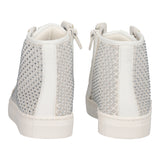Sneakers Alte Bambina Bianche