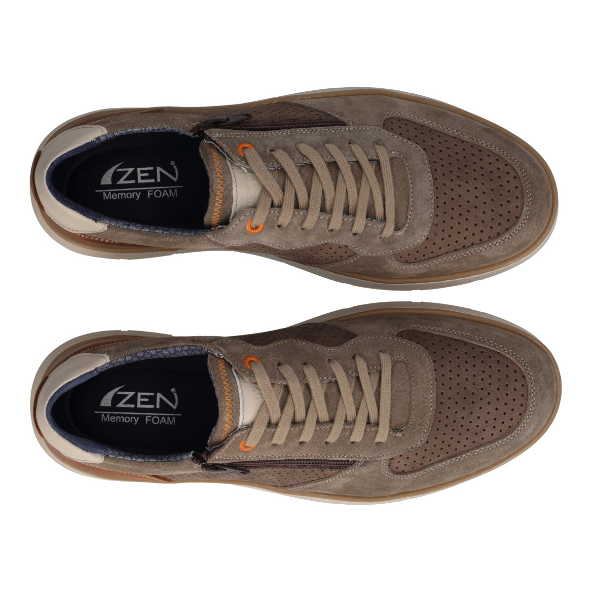Sneakers Comfort Uomo Taupe