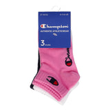 3PK QUARTER SOCKS