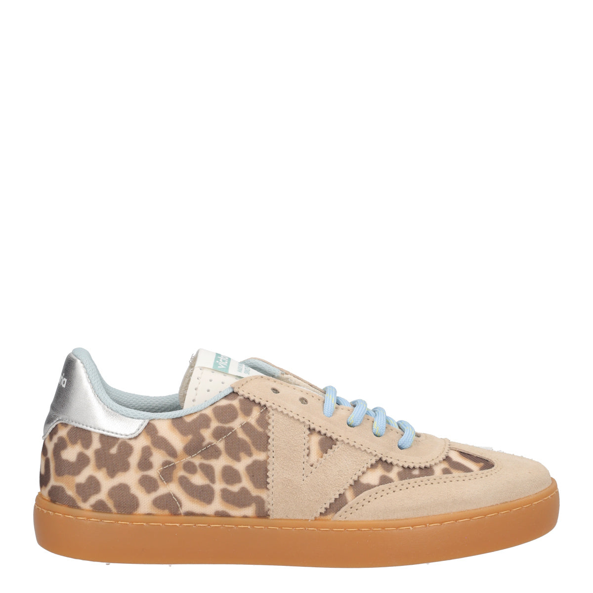 Sneakers Donna Beige Animalier