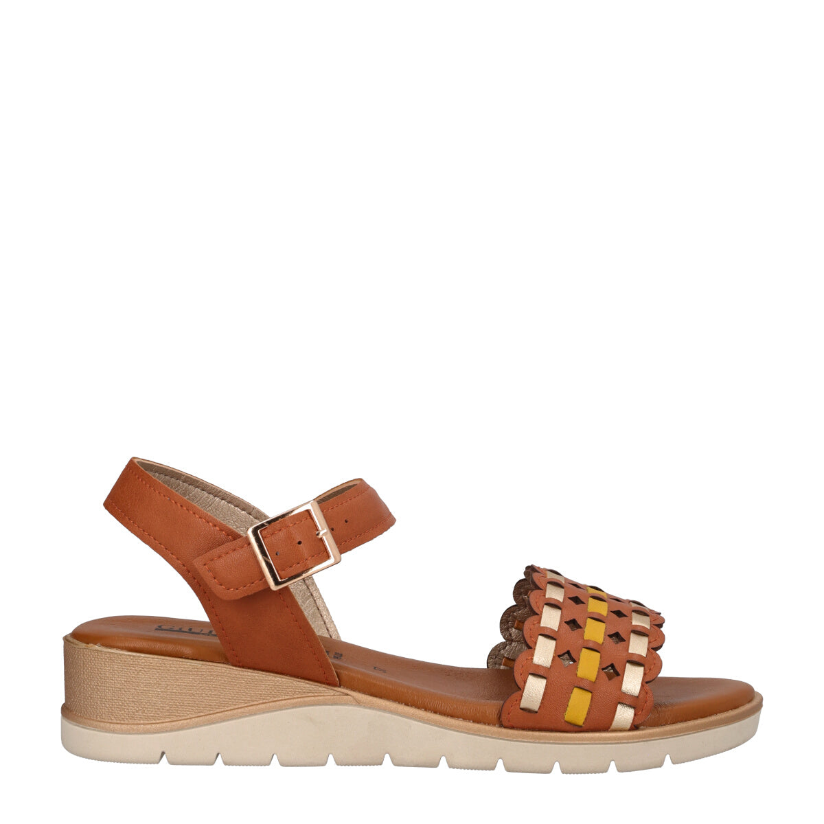 Sandalo Donna Marrone