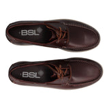 Scarpa da Barca Uomo in Pelle Marrone