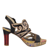 Sandali con Tacco Donna Neri