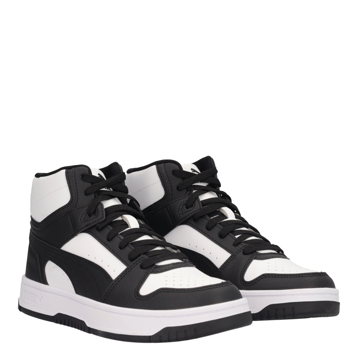 REBOUND SLAM MID JR Sneakers Junior Bianche e Nere