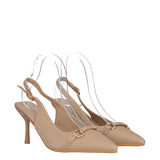 Slingback Donna Nude