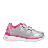 CHIMBERLY Sneakers Bambina Argento e Fuxia con Luci