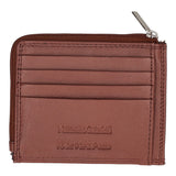 Porta carte Uomo Marrone in Pelle