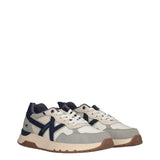 Sneakers Uomo Bianche, Grigie e Blu