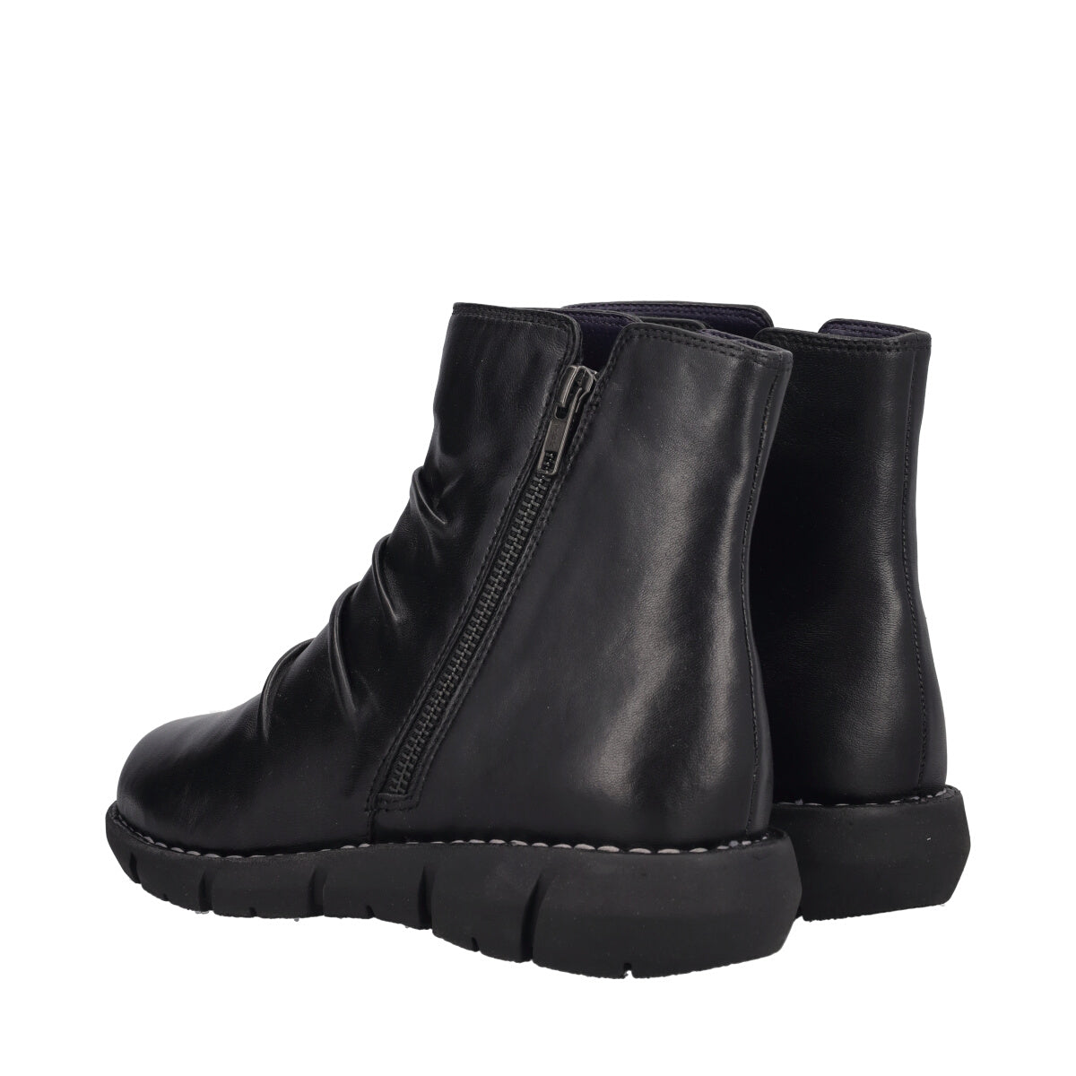 FOREST Stivaletti Donna Neri in Pelle