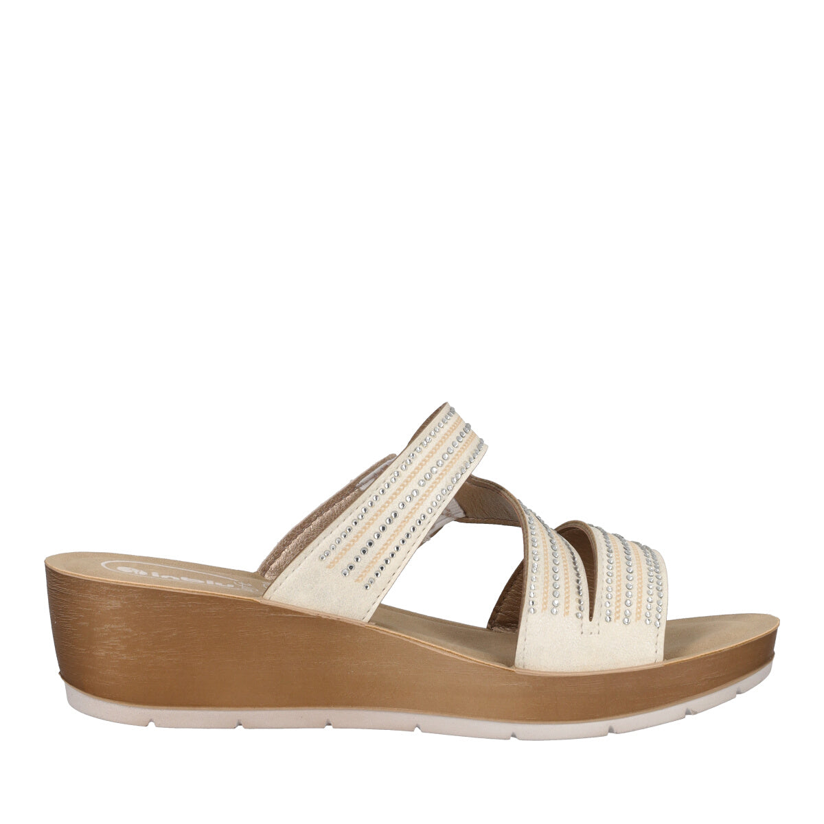 Ciabatte Donna Bianche e Beige