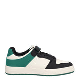 Sneakers Bambino Verdi, Bianche e Nere