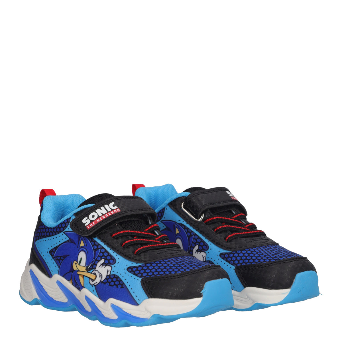 Sneakers Bambino Sonic Blu con Luci