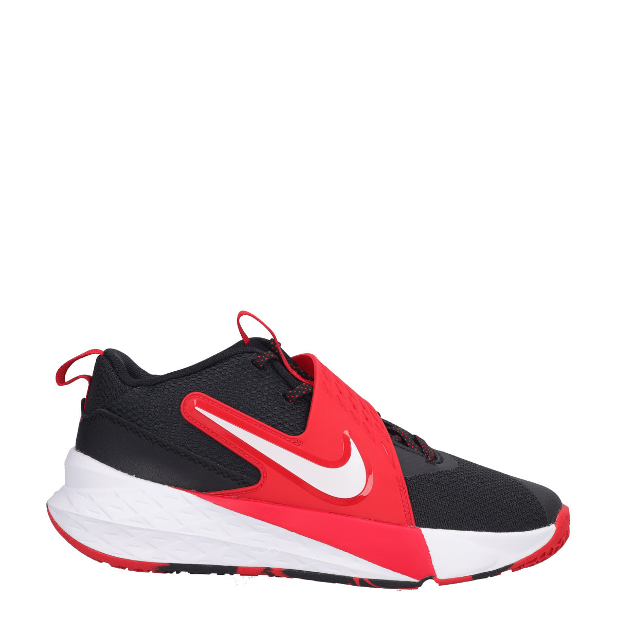 TEAM HUSTLE D 12 GS Running Junior Nere e Rosse