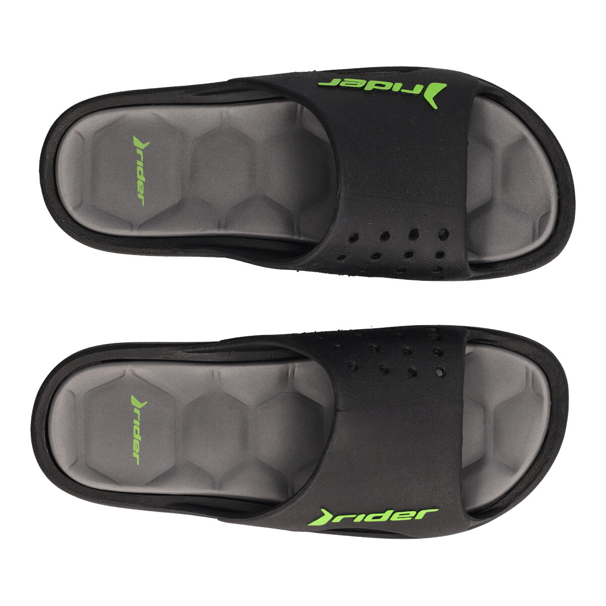 RIDER BAY XIV AD Ciabatte Mare Uomo Nere e Grigie