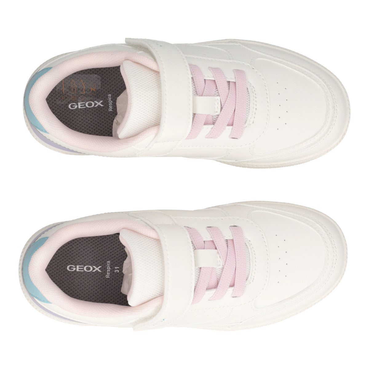 NEW EMBERLIX Sneakers Bambina Bianca