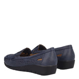 Mocassini comfort Donna Blu