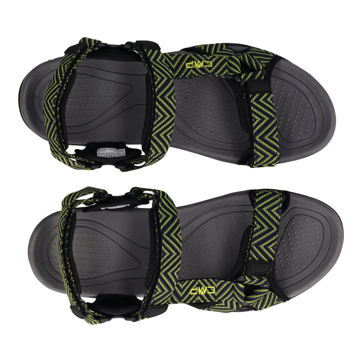 HAMAL HIKING SANDAL Uomo Neri e Gialli