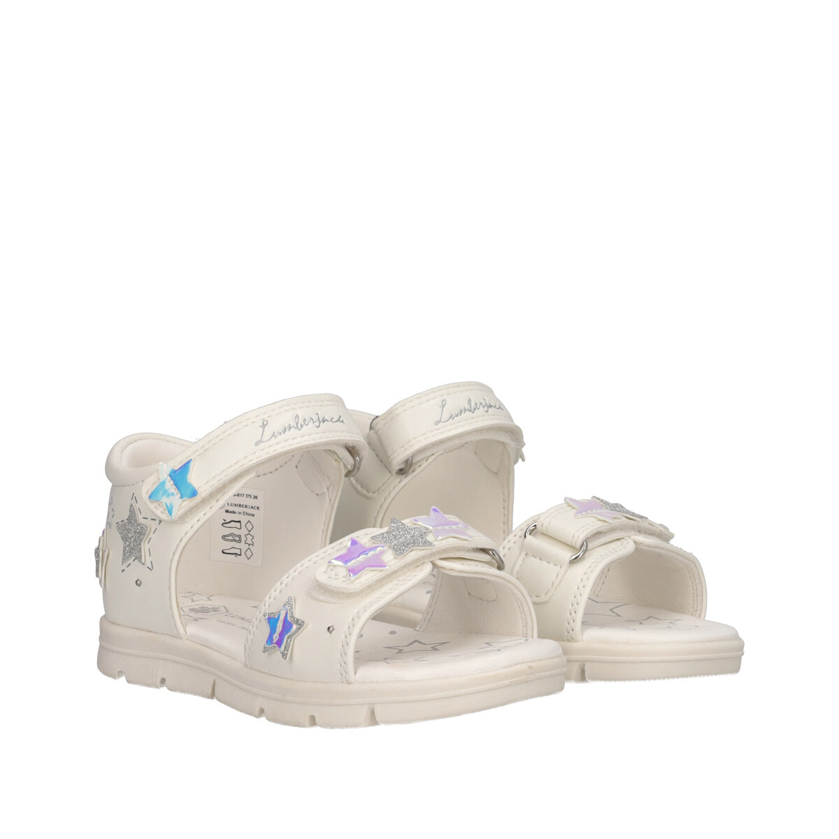 WHIPPY Sandali Bambina Bianchi