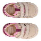 IUPIDOO Sneakers Bambina Beige e Rosa