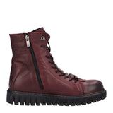 Polacchi Donna Bordeaux in Pelle