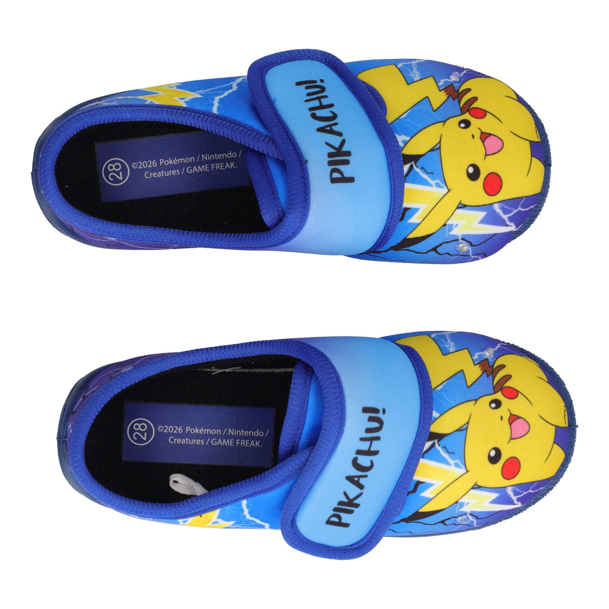 Pantofole Bambino Blu - Pikachu con Luci