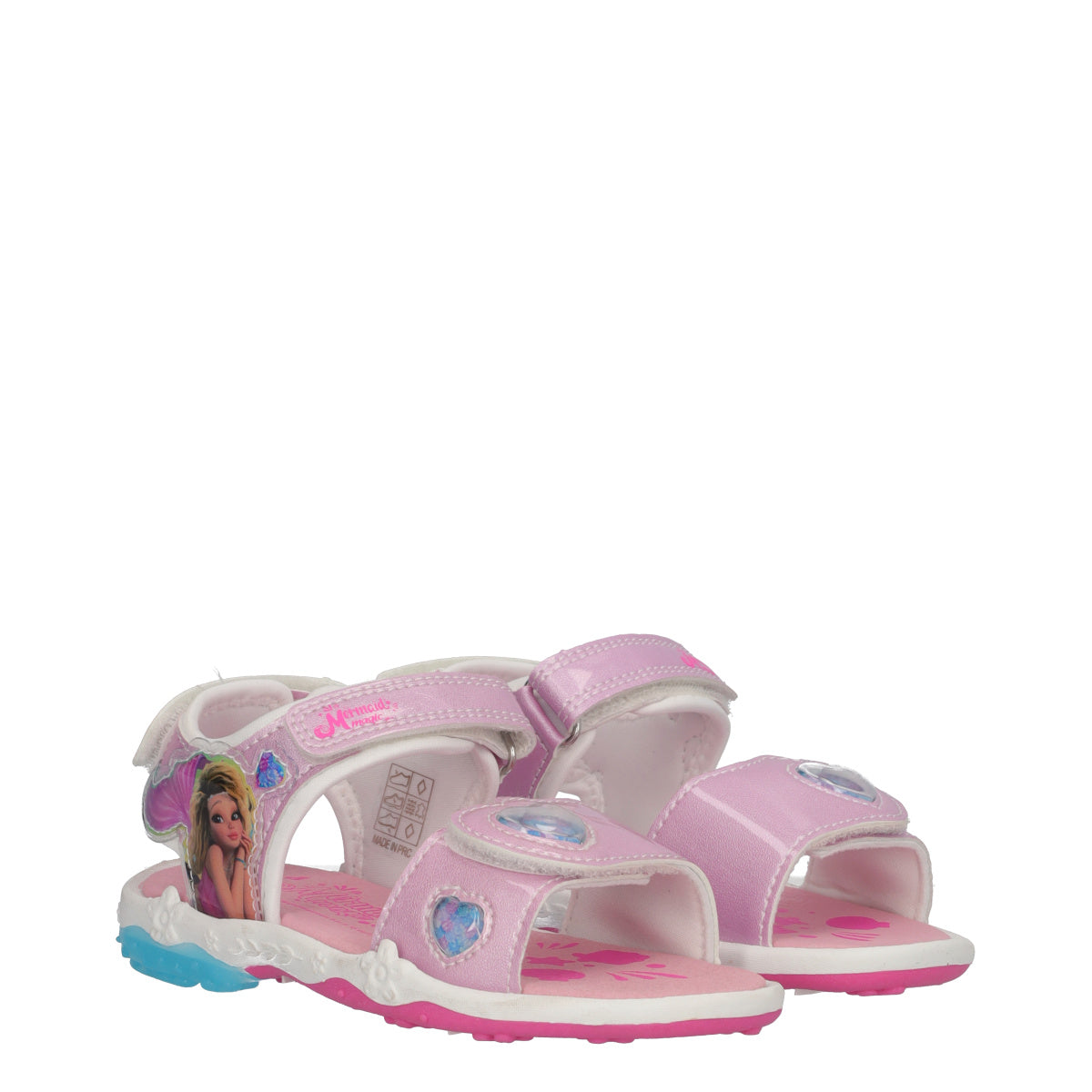 MERMAID BABY AIR LIGHT Sandali Bambina Rosa con Luci
