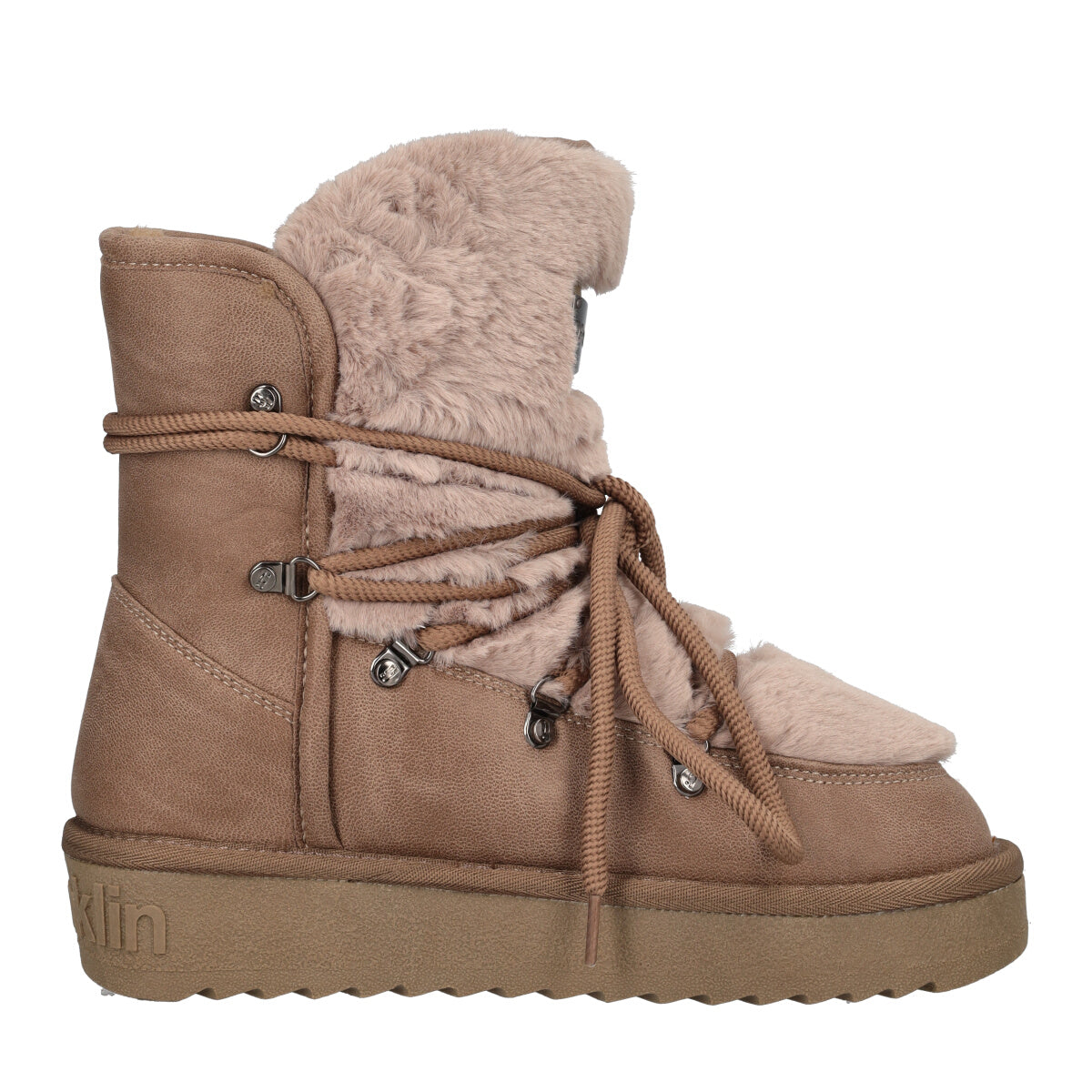 PACK NORDIC TRK FUR Polacchini Donna Taupe