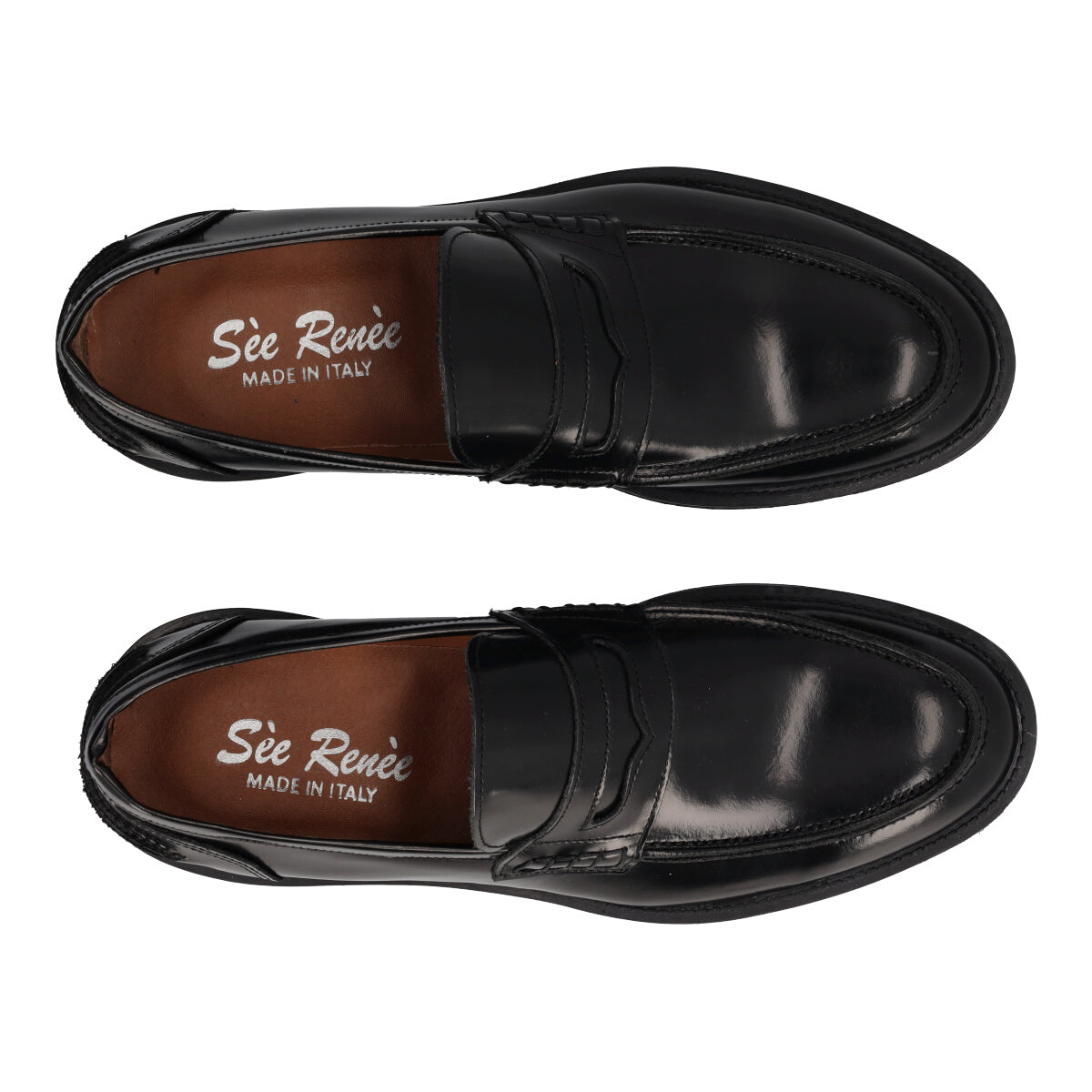 Mocassini Uomo Neri in Pelle