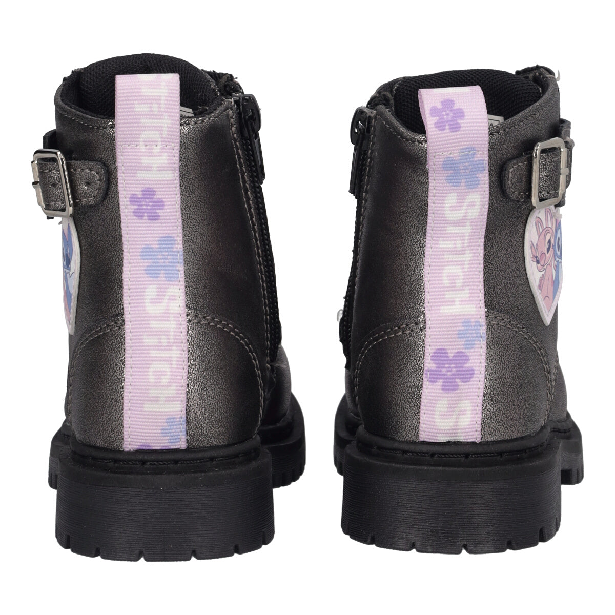 Anfibi Bambina Argento Metallizzato - Stitch