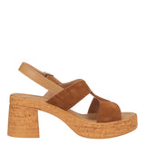 Sandali con Tacco Donna Beige