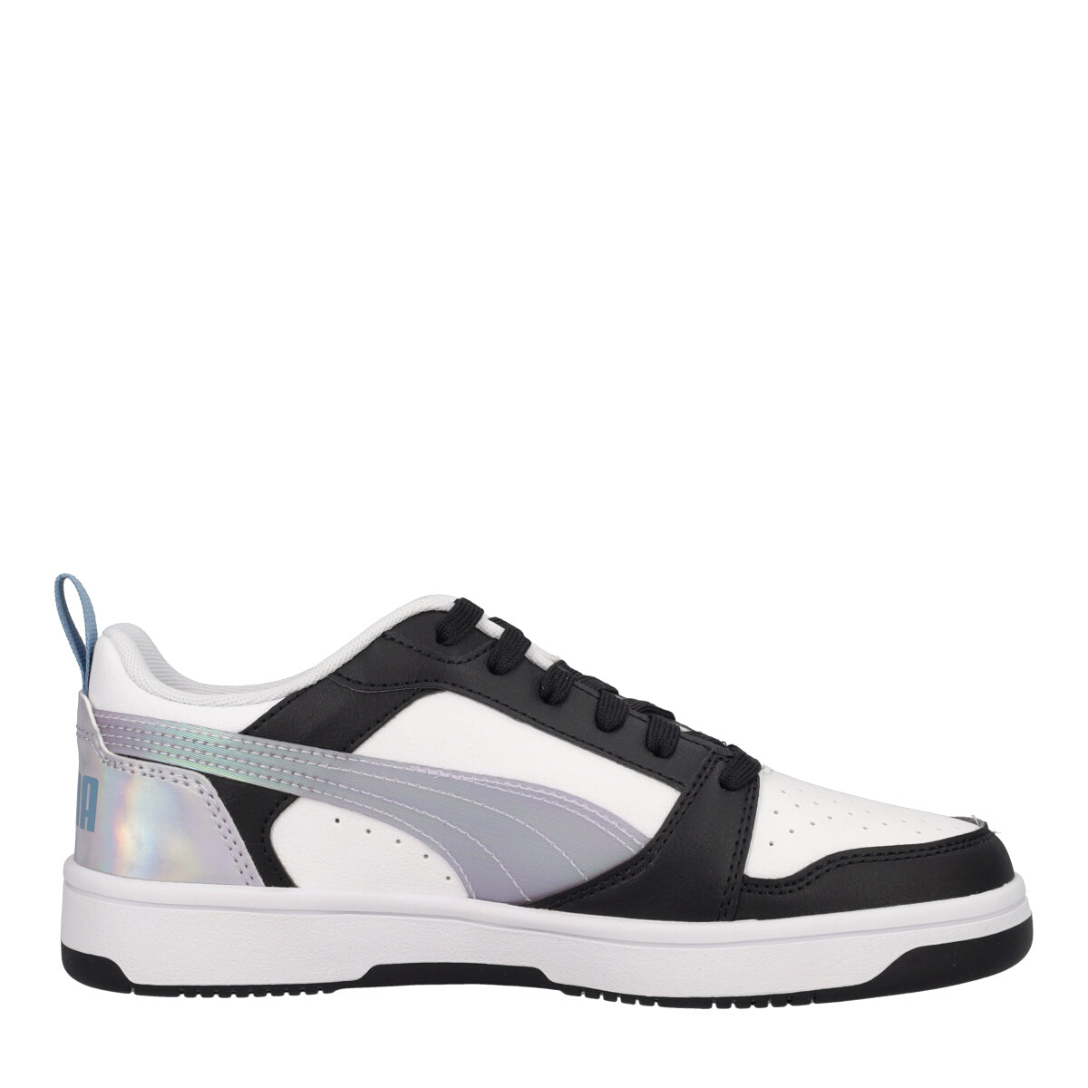 REBOUND V6 LO Sneakers Junior Lilla, Bianche e Nere