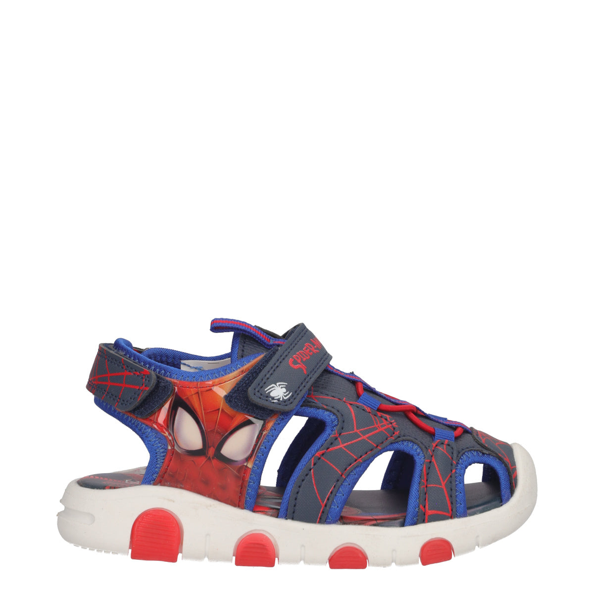 Sandali Bambino Blu Spider-Man con Luci