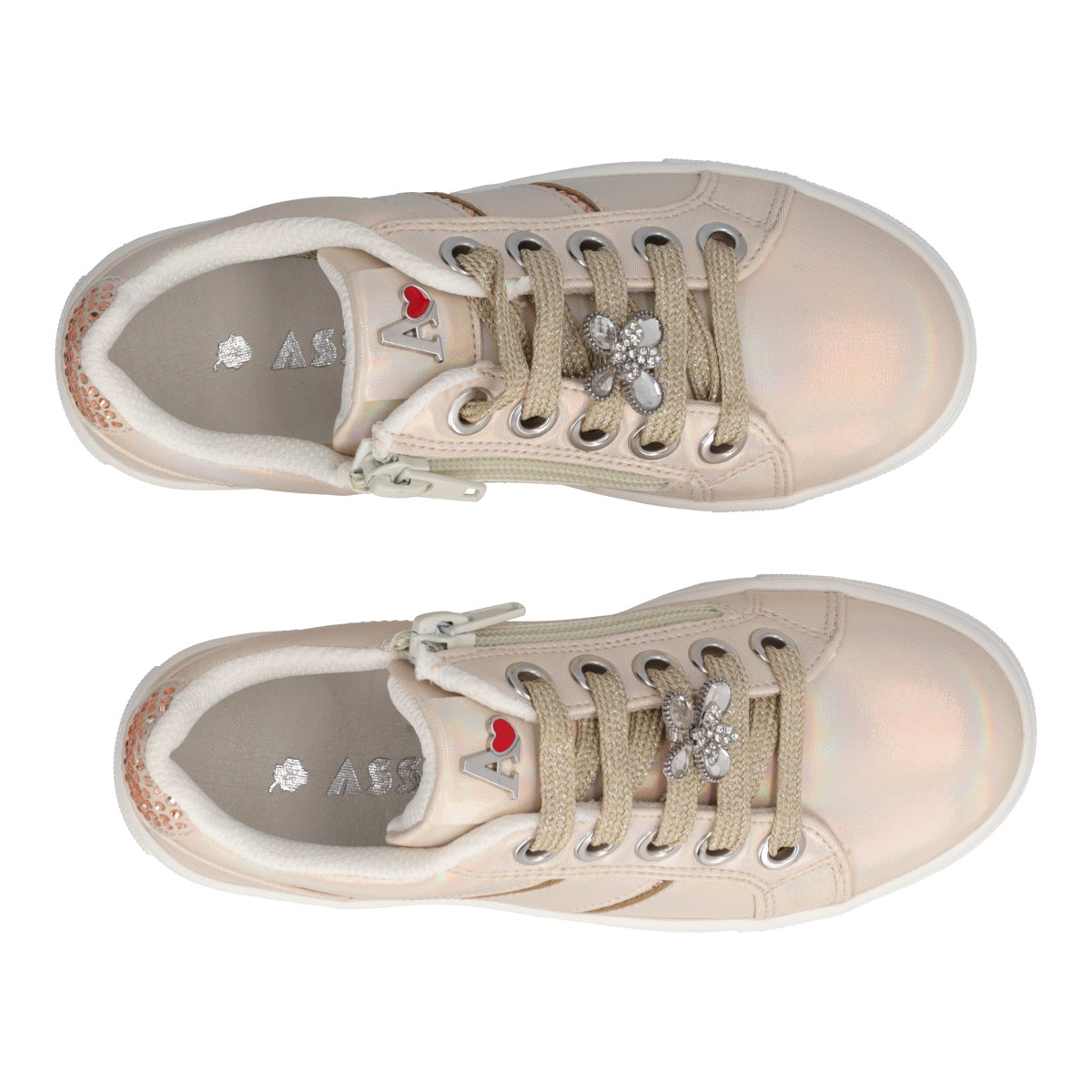 Sneakers Bambina Cipria