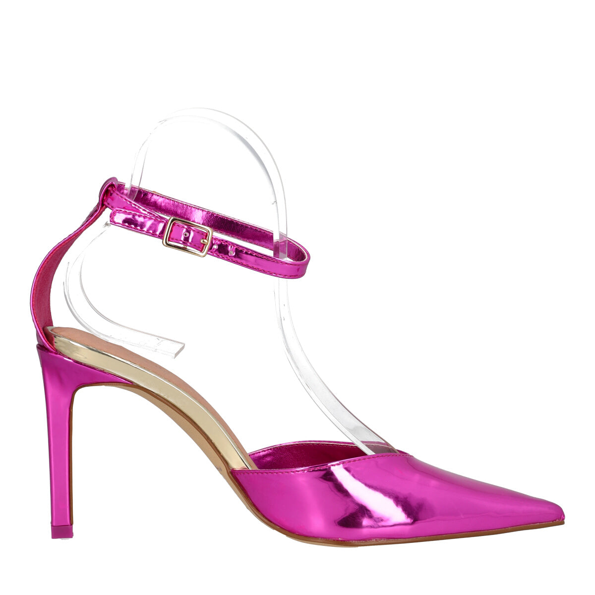 Décolleté Donna Fucsia Metallizzato