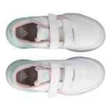 TENSAUR SPORT 2.0 Sneakers Bambina Bianche, Rosa e Verde Acqua