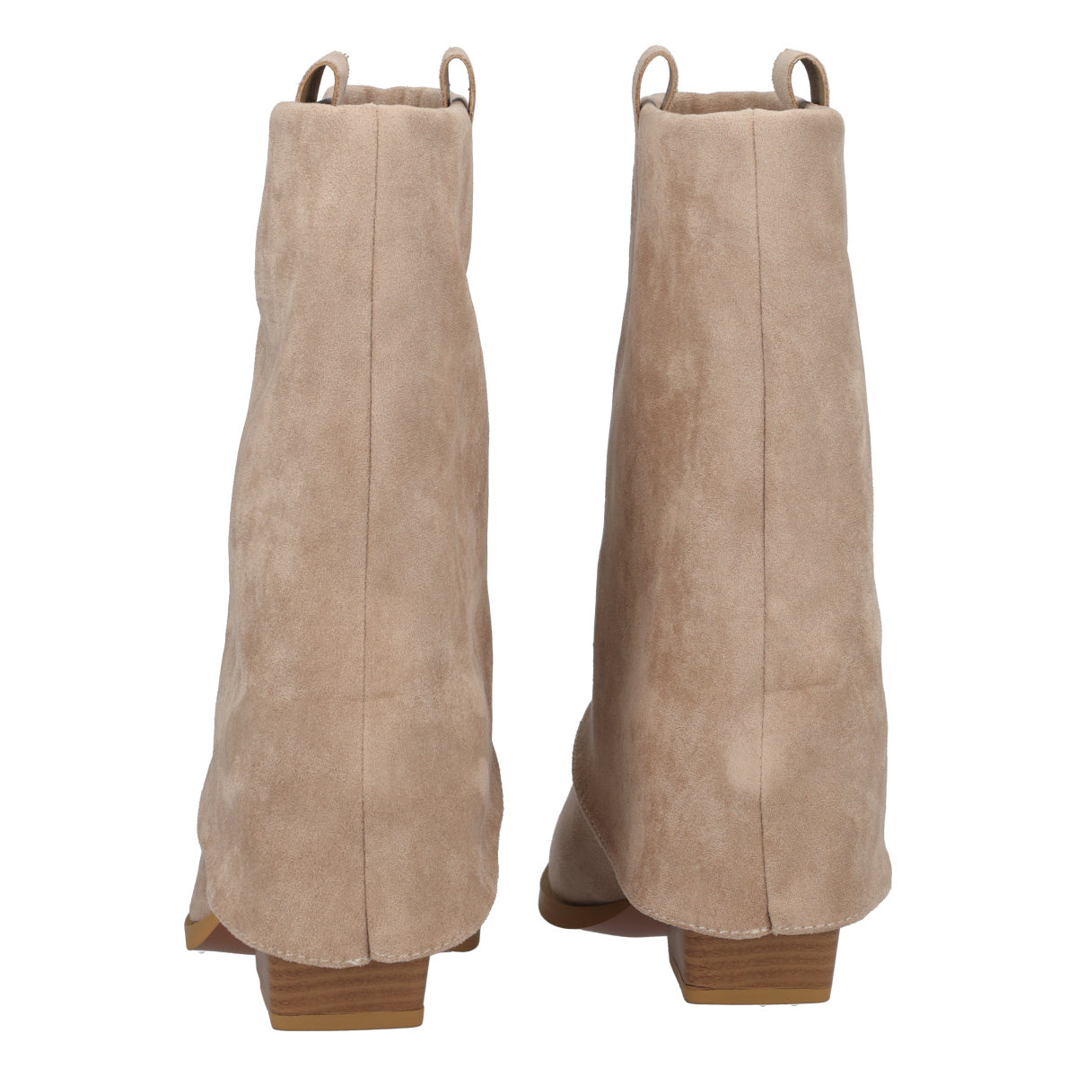 Stivaletti Donna Beige Texani