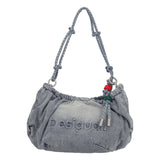 TORIO DENIM Borsa Donna Blu Denim
