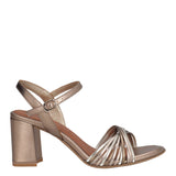 Sandali con Tacco Donna Bronzo
