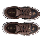 BERRETT2 Sneakers Donna Marroni e Bianche