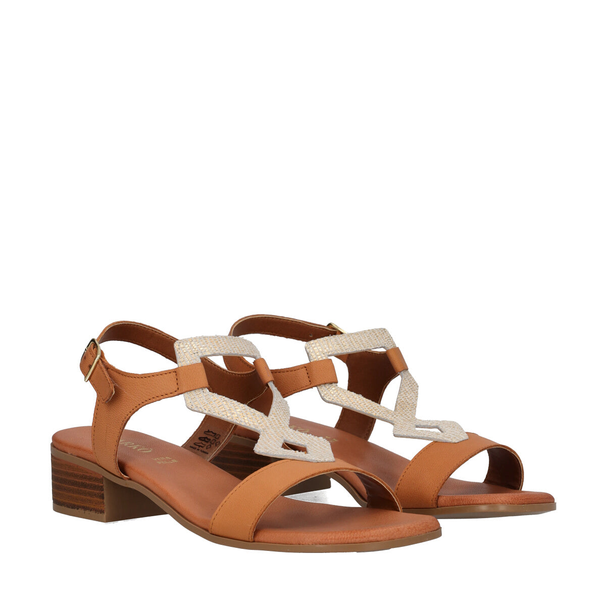 Sandali Donna Beige e Platino
