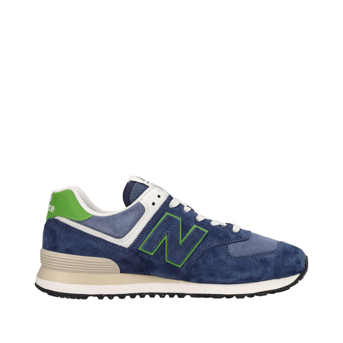 574 Sneakers Uomo Blu e Verdi
