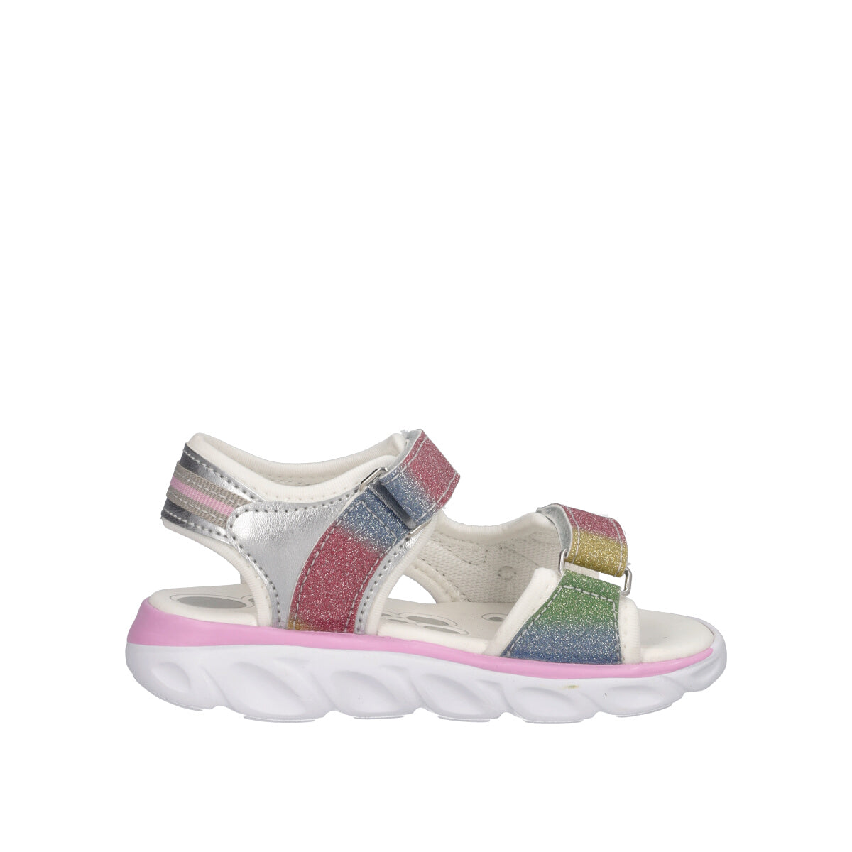 CIARINA Sandali Bambina Argento con Luci