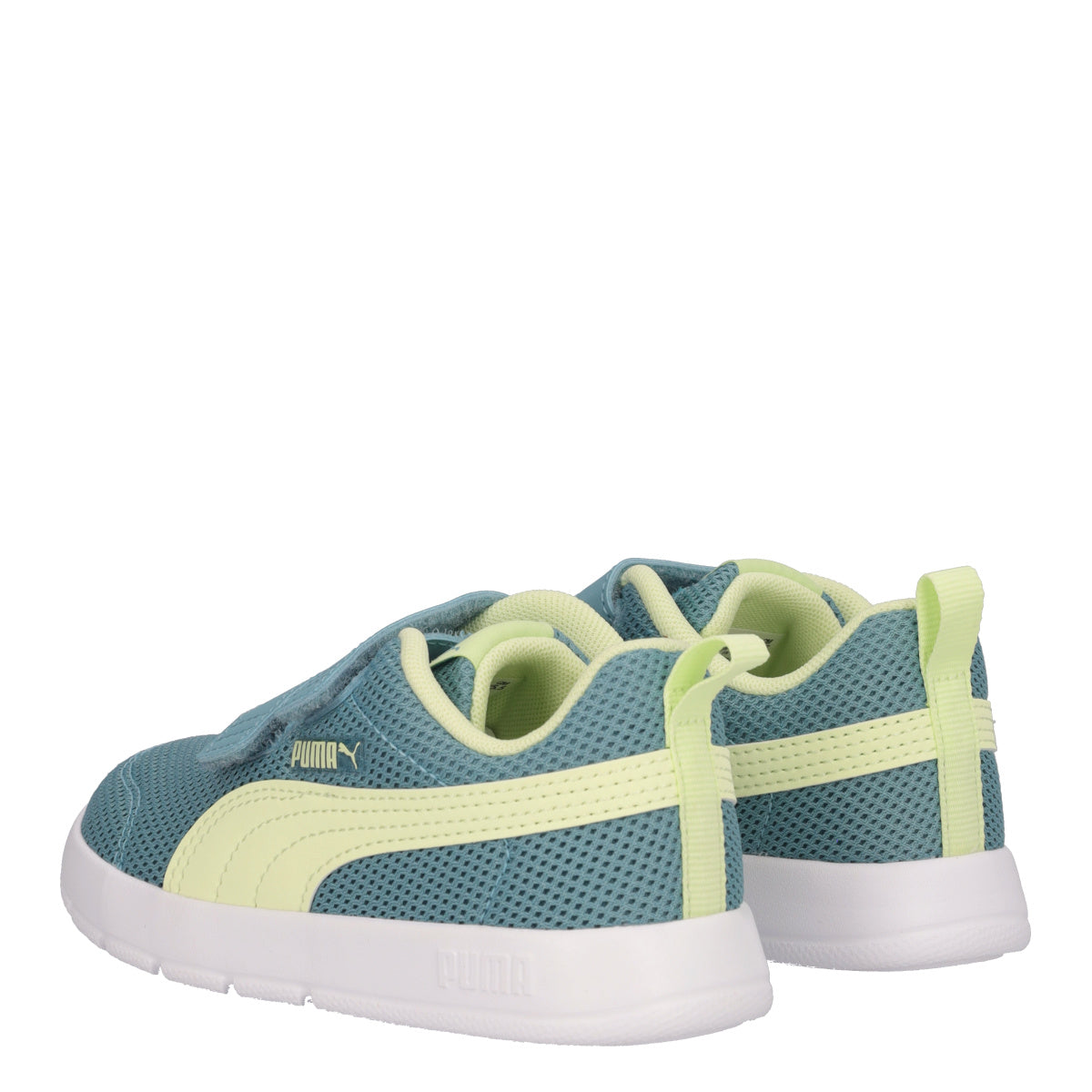 COURTFLEX V3 MESH INF Sneakers Junior verdi e Gialle