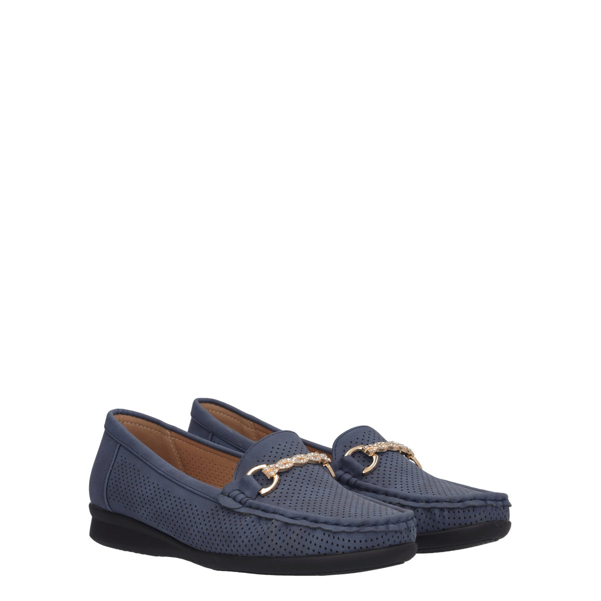 Mocassini Donna Blu