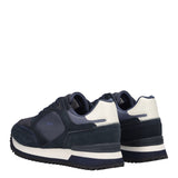 Sneakers Uomo Blu in Pelle